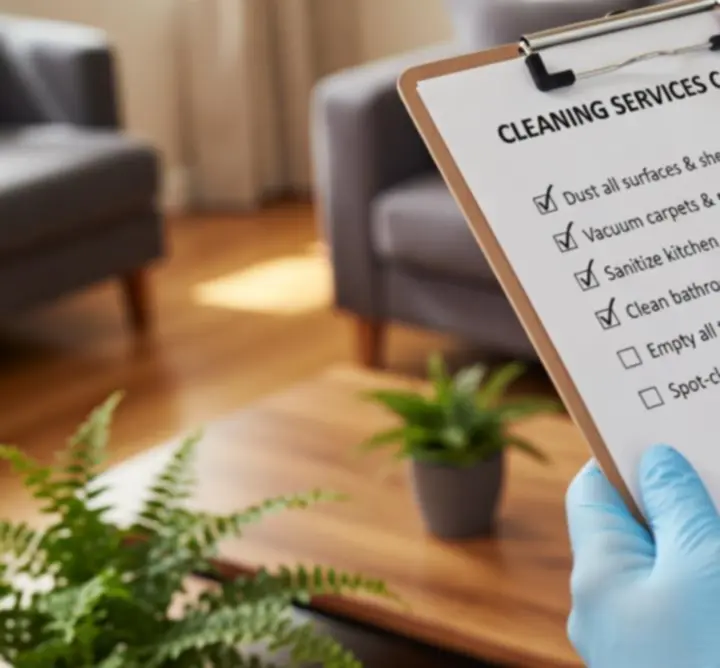 Lista kontrolna czynności sprzątania wykorzystywana przez zespół HomeCleanMarket